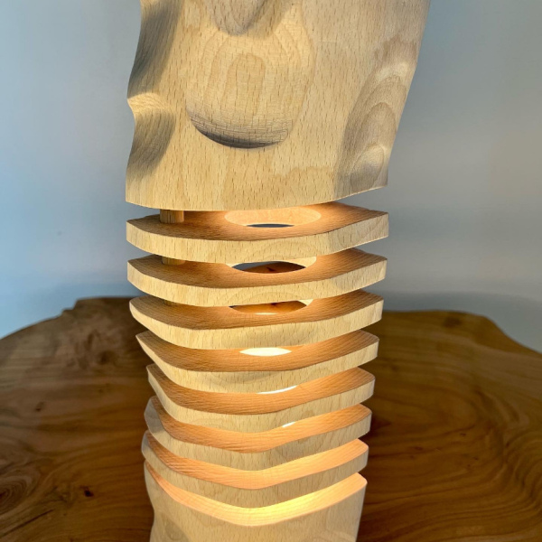 Lampe buche wave